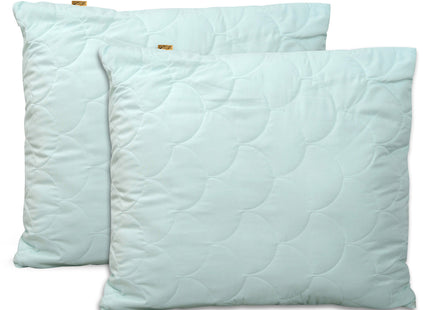 Kussen - 70 x 80 cm - Blauw- Hoofdkussen - Anti Allergie & Ademend - All Year kussen - Zomerkussen & Winterkussen