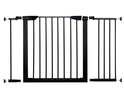 Traphekje | 111 - 117 cm | Traphek | Veiligheidshekje | Metaal | Zwart