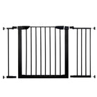 Traphekje | 111 - 117 cm | Traphek | Veiligheidshekje | Metaal | Zwart