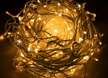 IJspegel Verlichting | 20 m + 2.5 m Snoer | 500 LED | Flash | Koppelbaar | Warm Wit