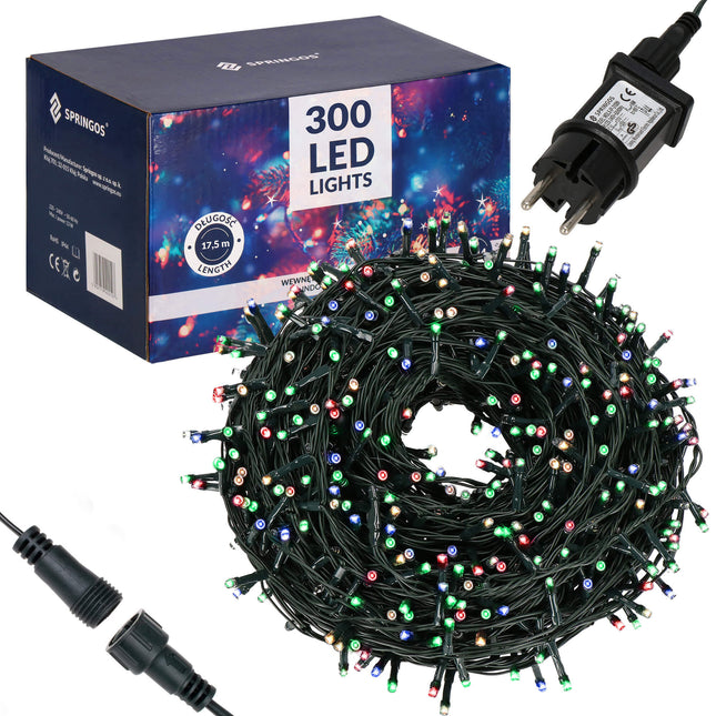 Kerstverlichting | 15 m | 300 LED | Multicolor