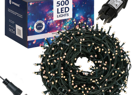 Kerstverlichting | 25 m | 500 LED | Warm Wit